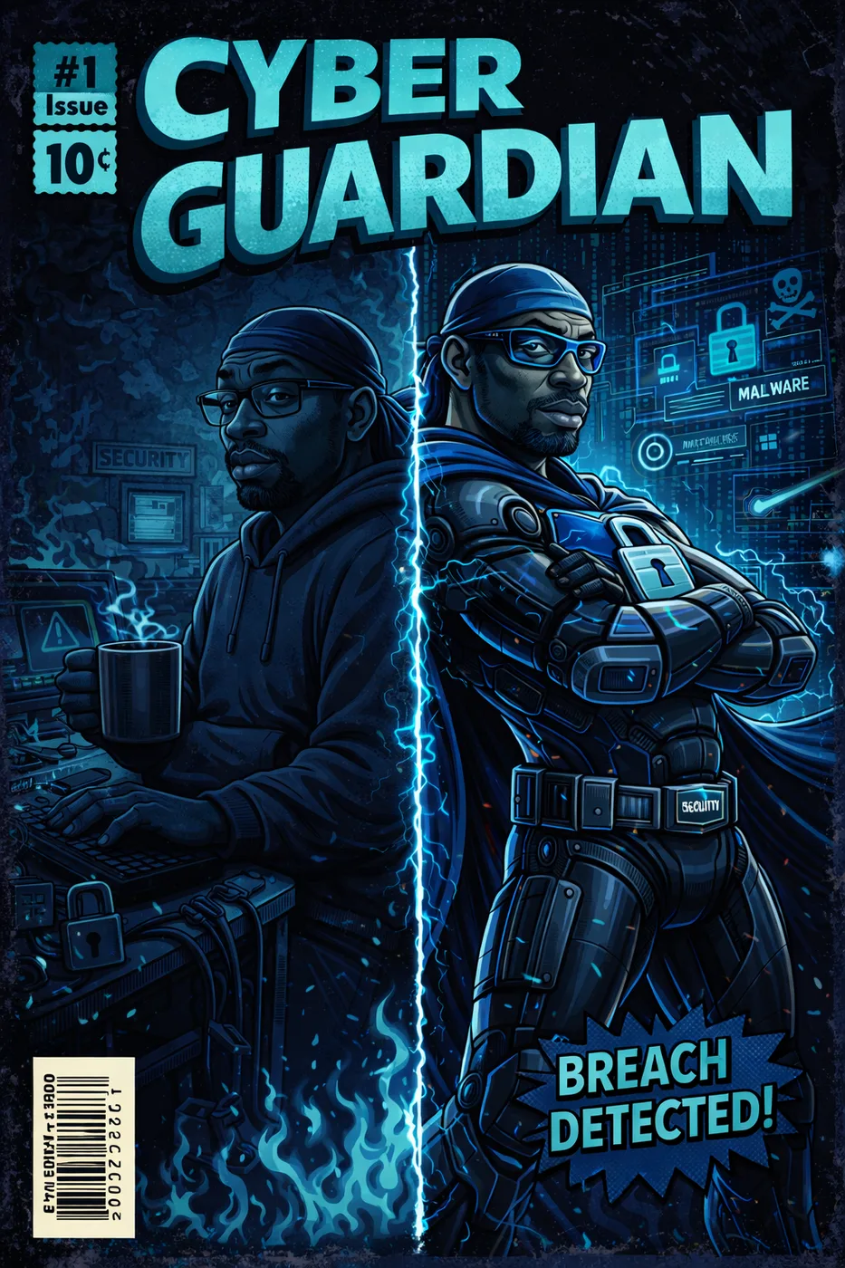 Cyber Guardian cover artwork